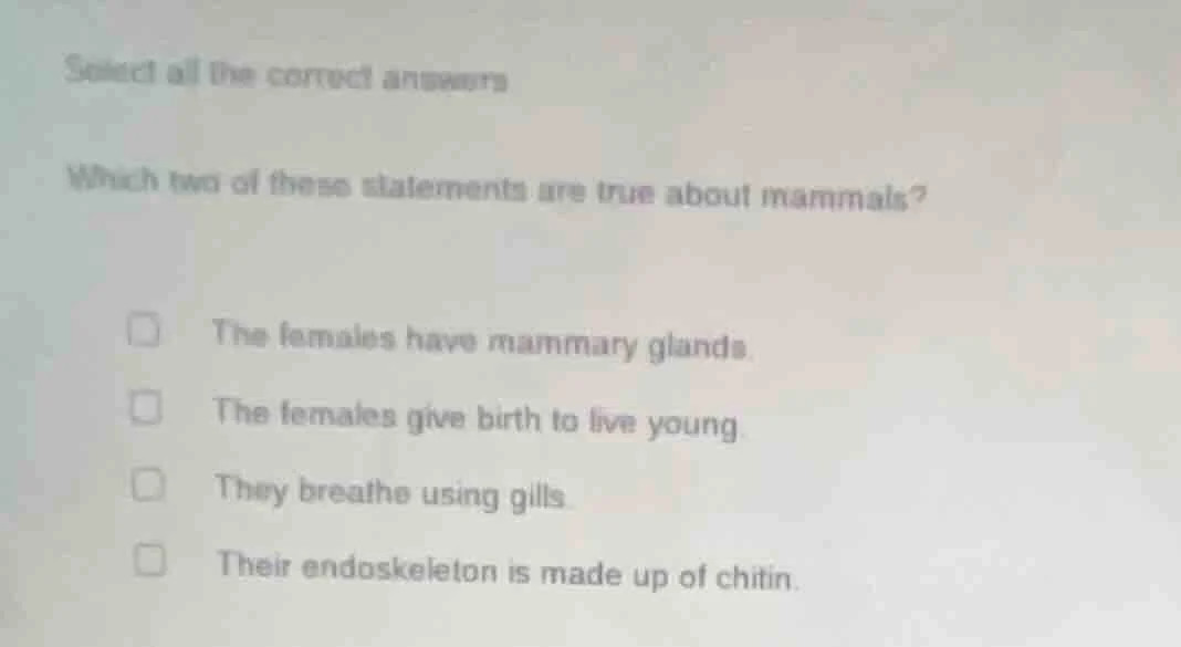 select all the correct answers which two of these statements are true a…