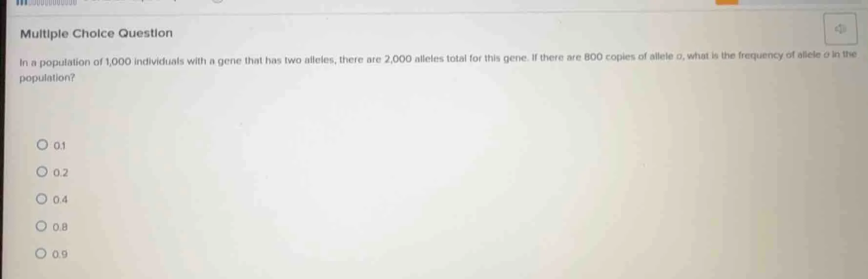 multiple choice question in a population of 1,000 individuals with a ge…