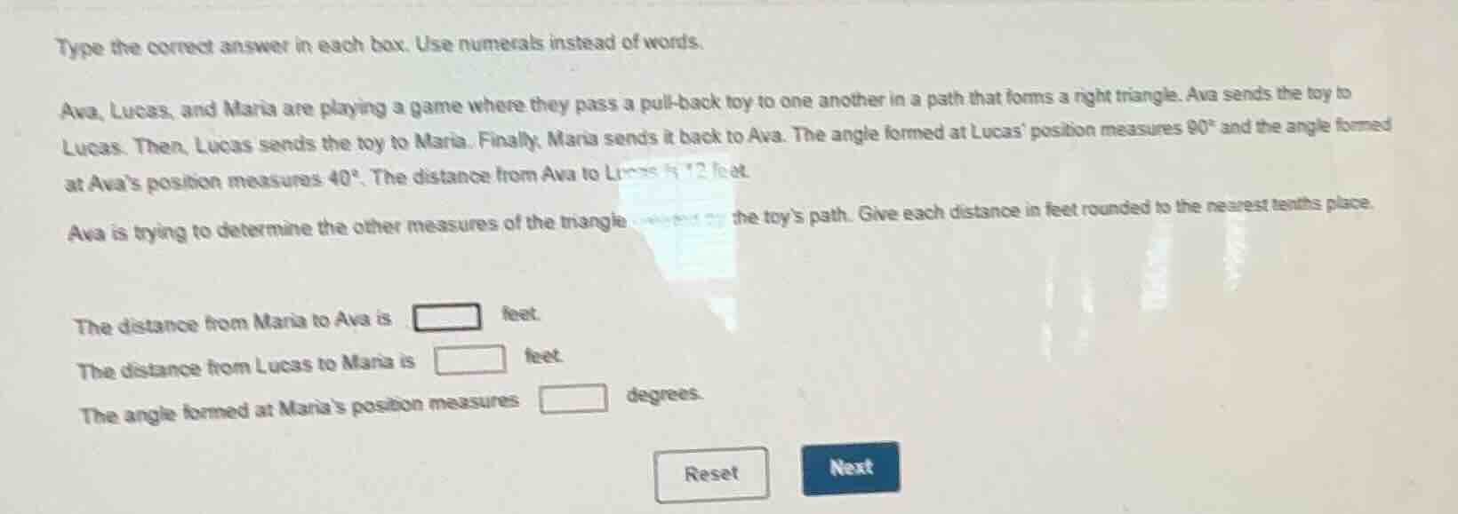 type the correct answer in each box. use numerals instead of words. ava…
