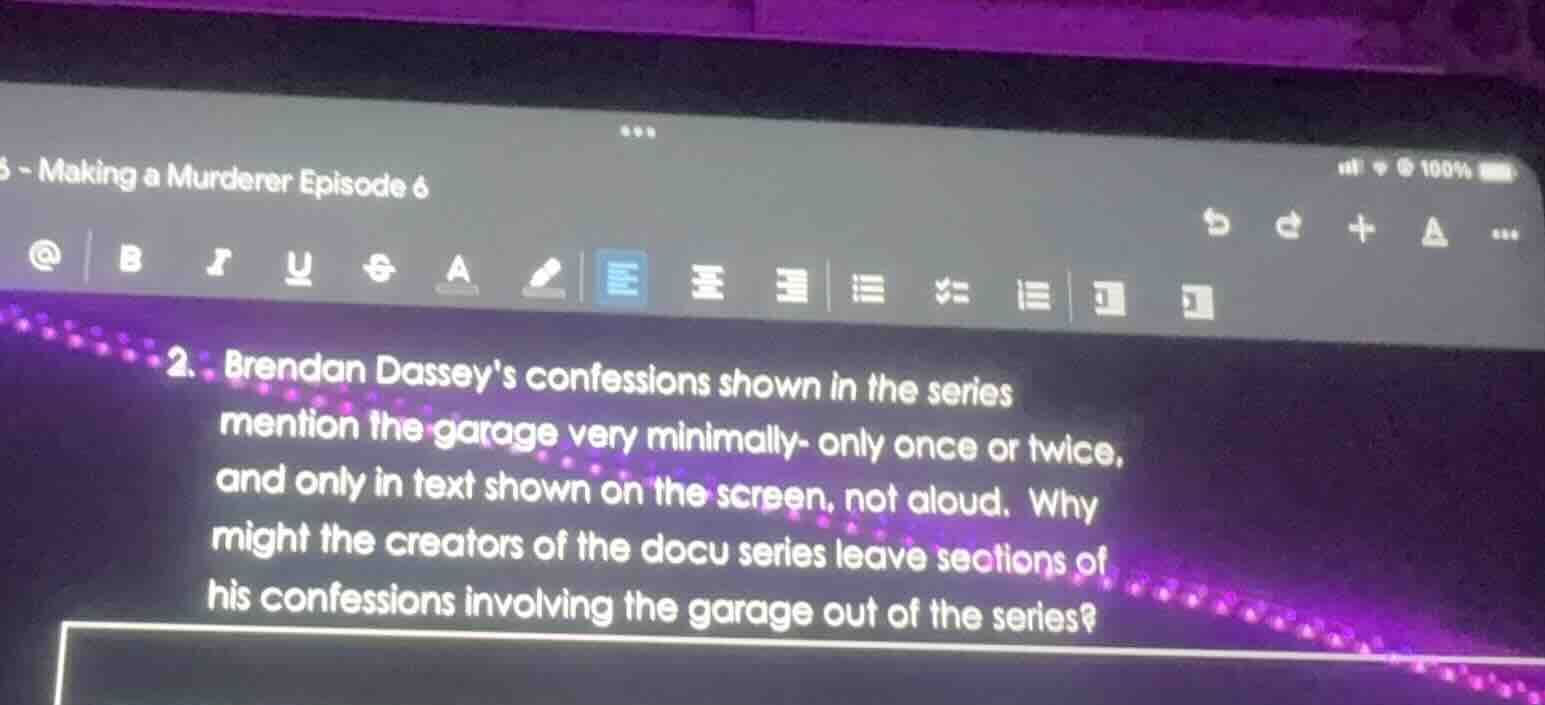 2. brendan dasseys confessions shown in the series mention the garage v…