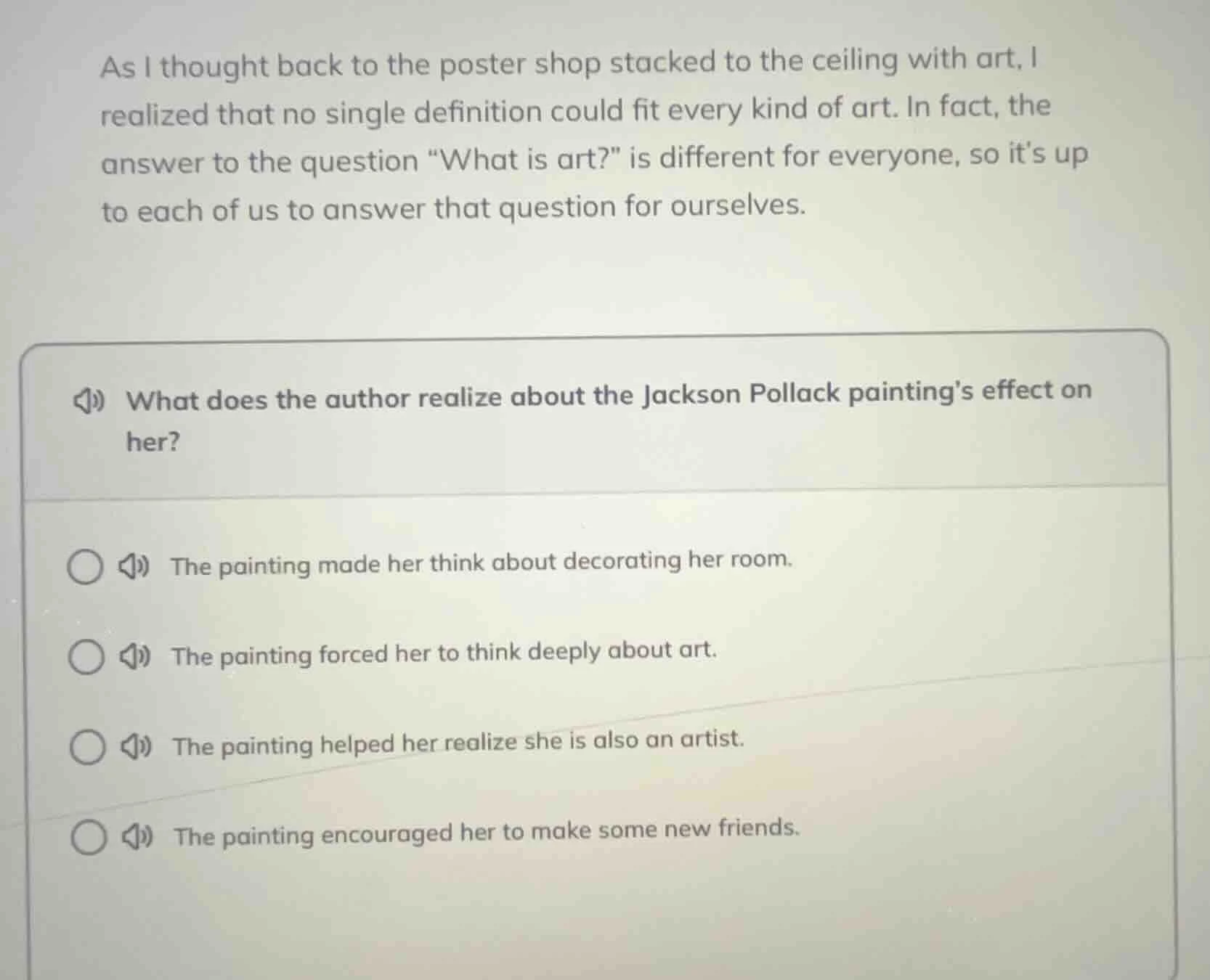 as i thought back to the poster shop stacked to the ceiling with art, i…