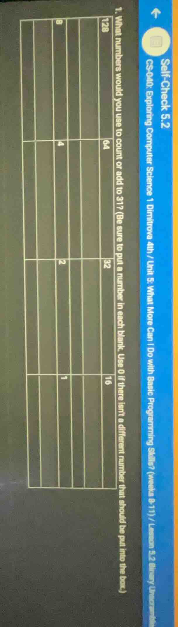 1. what numbers would you use to count or add to 317? (be sure to put a…