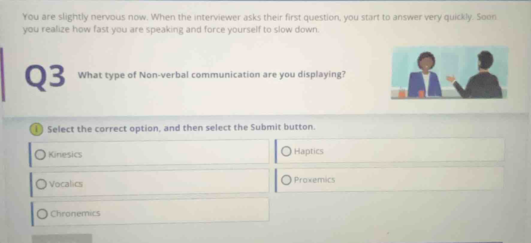 you are slightly nervous now. when the interviewer asks their first que…