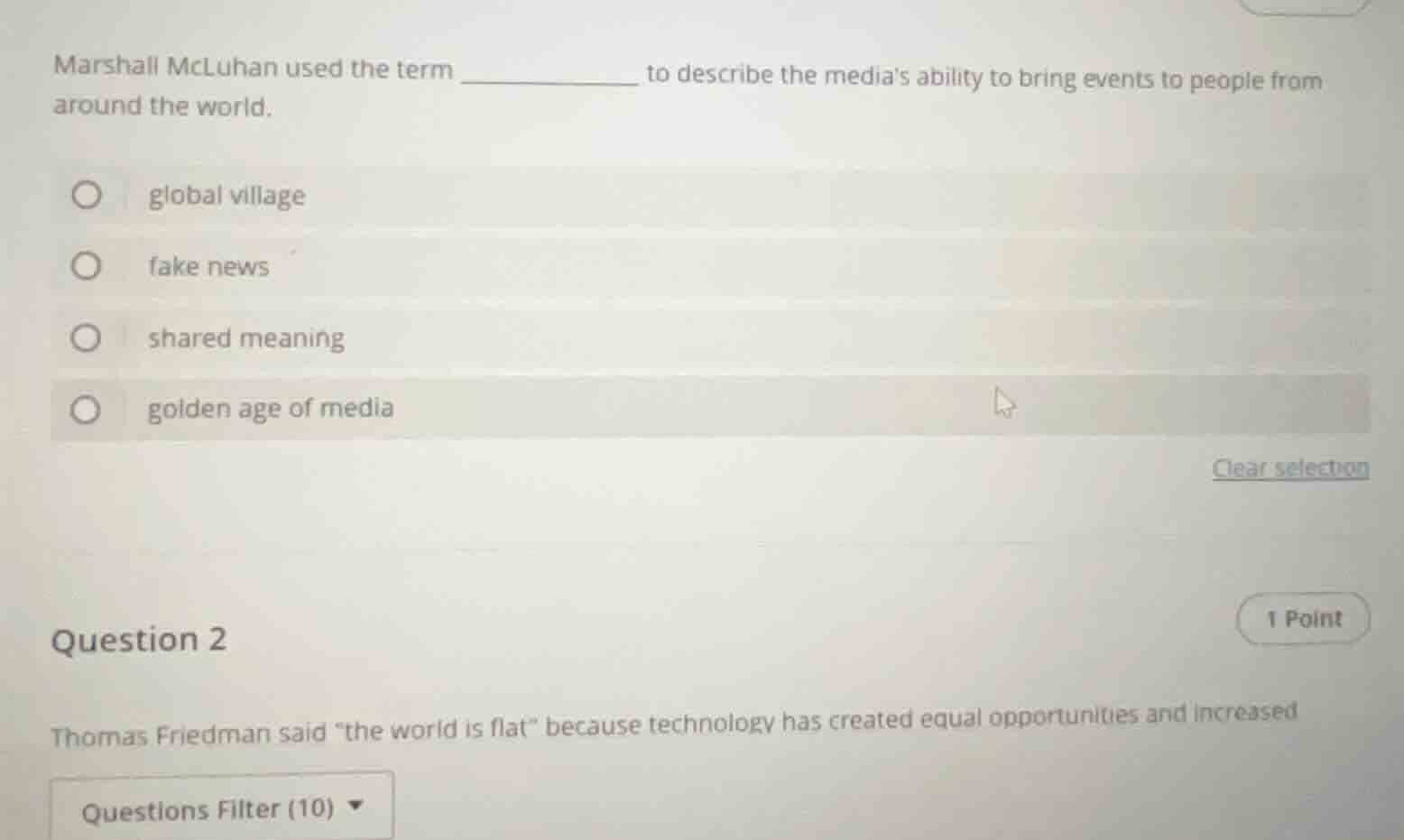 marshall mcluhan used the term ________ to describe the medias ability …