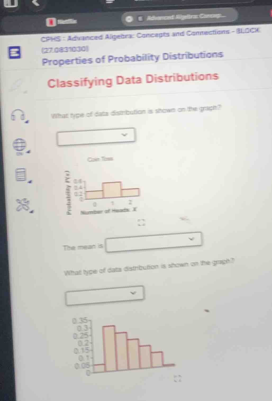 cphs : advanced algebra: concepts and connections - block (27.0831030) …
