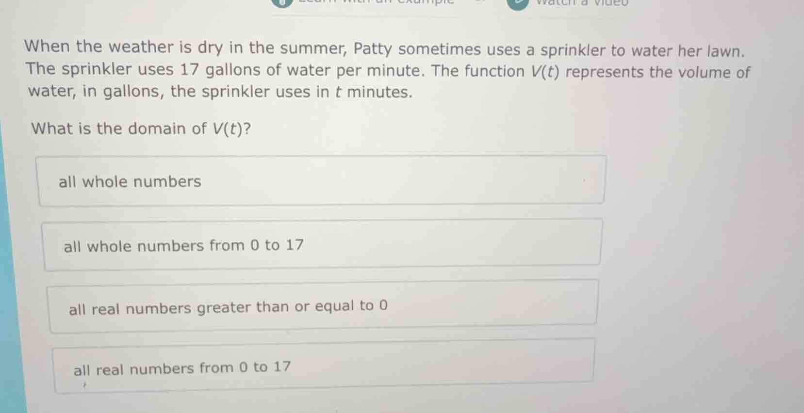 when the weather is dry in the summer, patty sometimes uses a sprinkler…