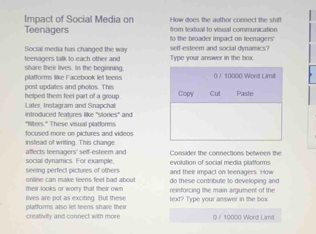 impact of social media on teenagers social media has changed the way te…