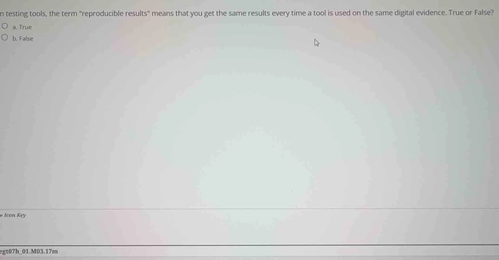 in testing tools, the term eproducible results\ means that you get the …