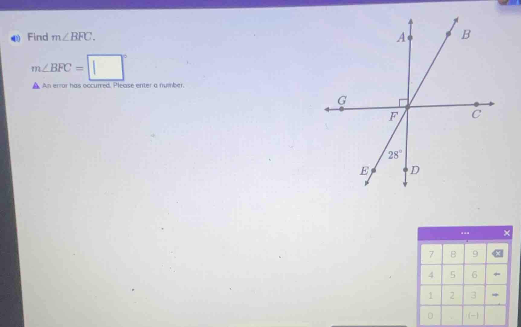 find ( mangle bfc ).( mangle bfc = square^circ )an error has occurred. …