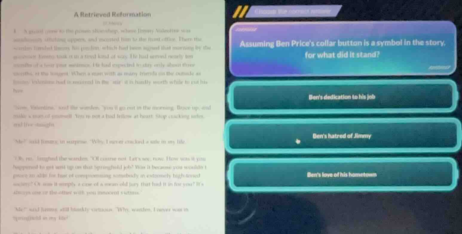 a retrieved reformation 1 a guard came to the prison shoemaking, where …