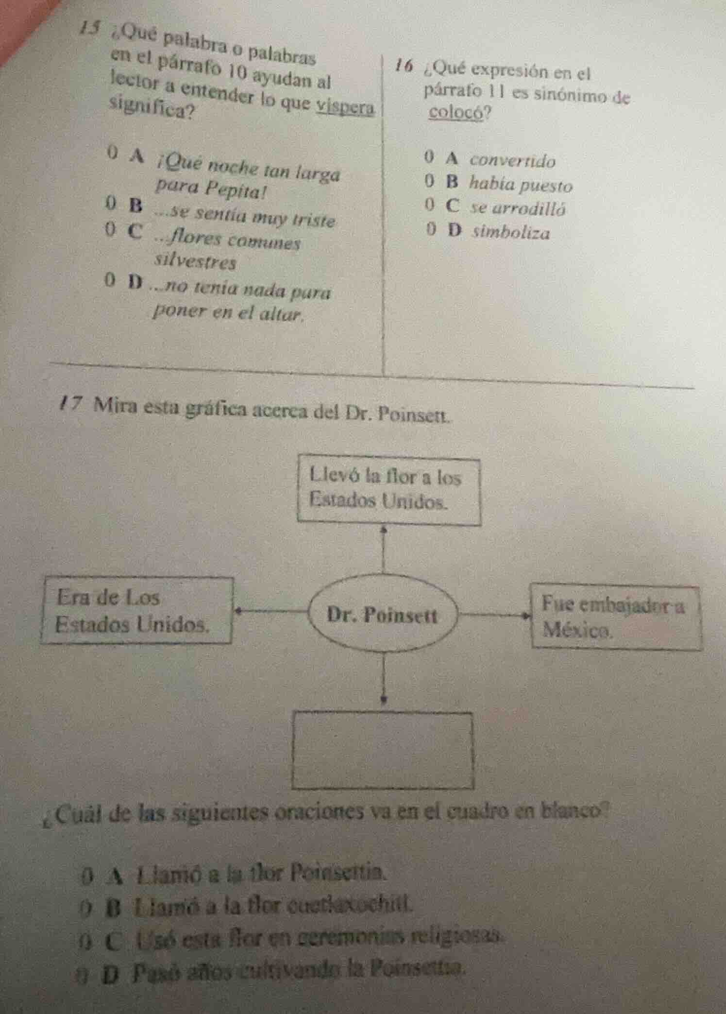 15 ¿qué palabra o palabras en el párrafo 10 ayudan al lector a entender…