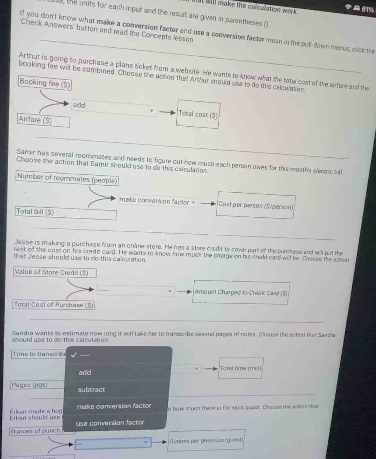 the units for each input and the result are given in parentheses (). if…