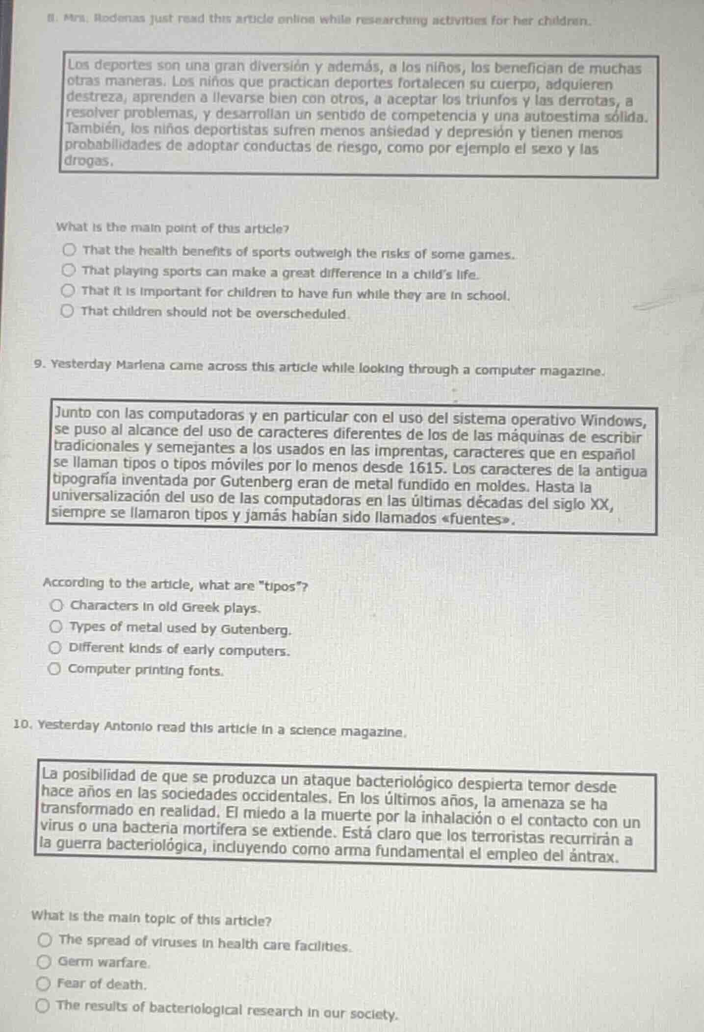 8. mrs. rodenas just read this article online while researching activit…