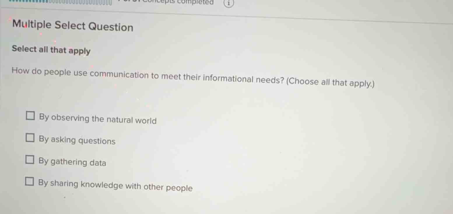 multiple select question select all that apply how do people use commun…