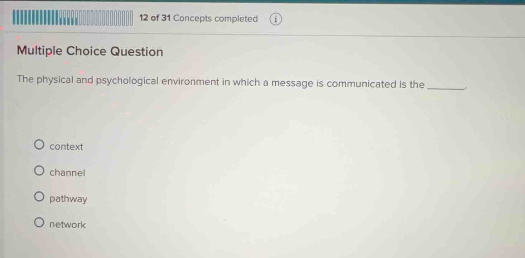 multiple choice question the physical and psychological environment in …