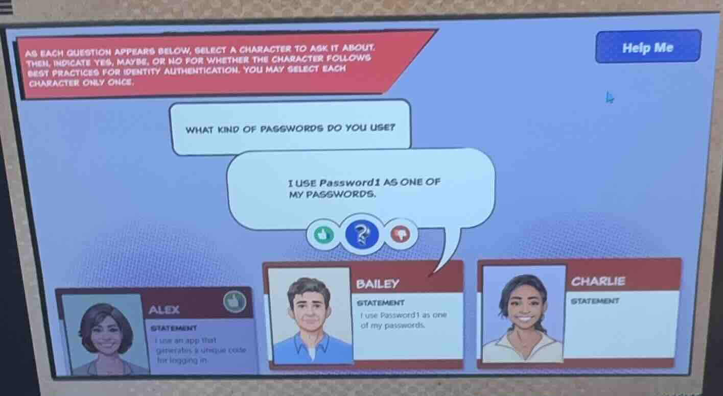 as each question appears below, select a character to ask it about. the…