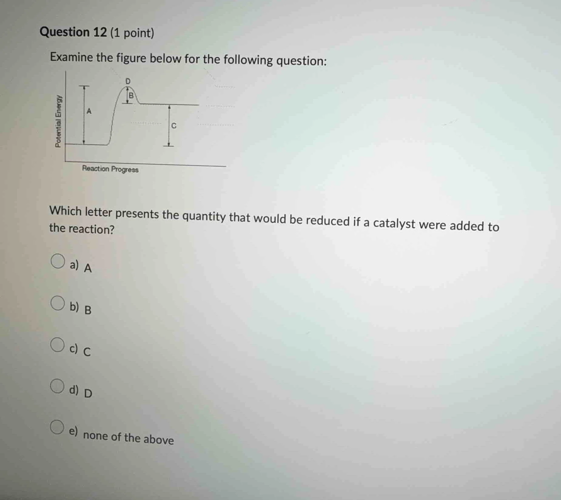 question 12 (1 point) examine the figure below for the following questi…