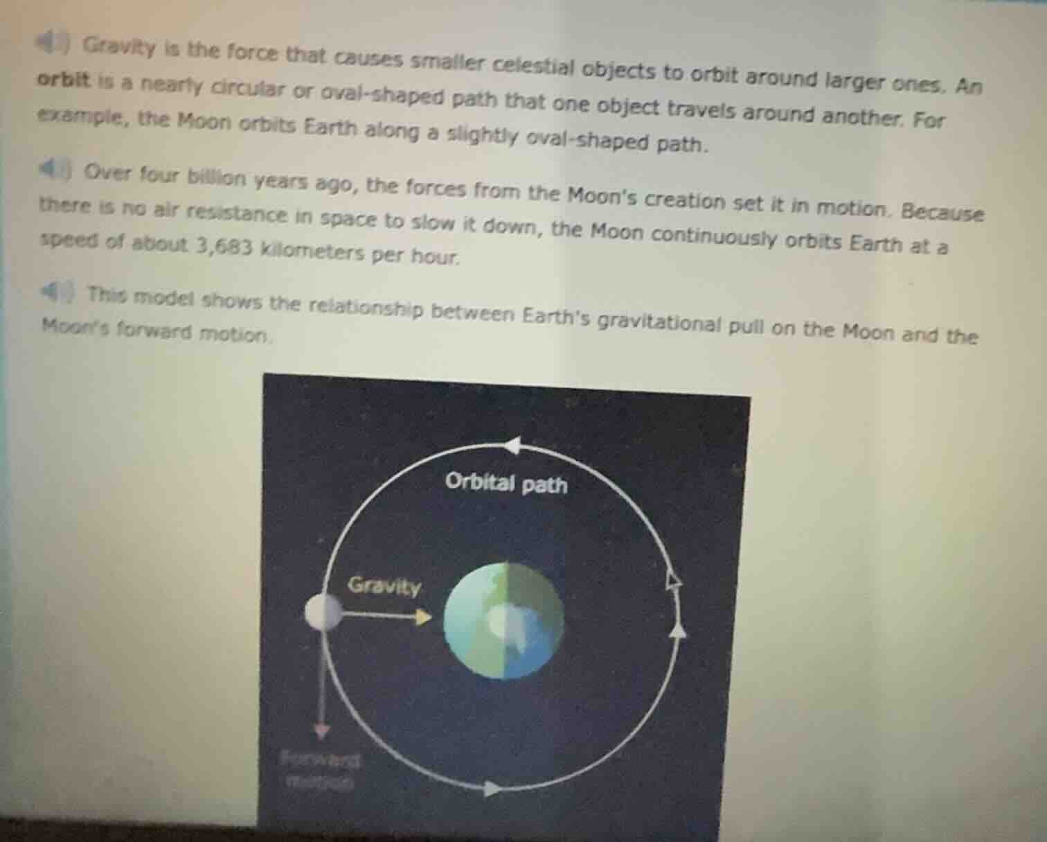 gravity is the force that causes smaller celestial objects to orbit aro…