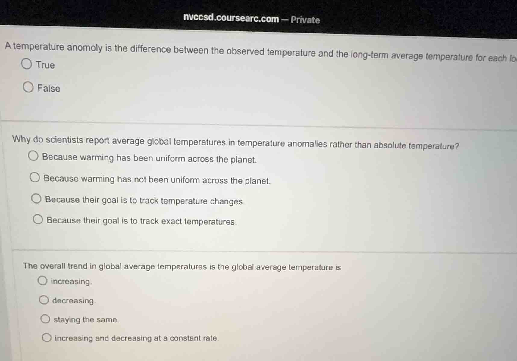 a temperature anomaly is the difference between the observed temperatur…