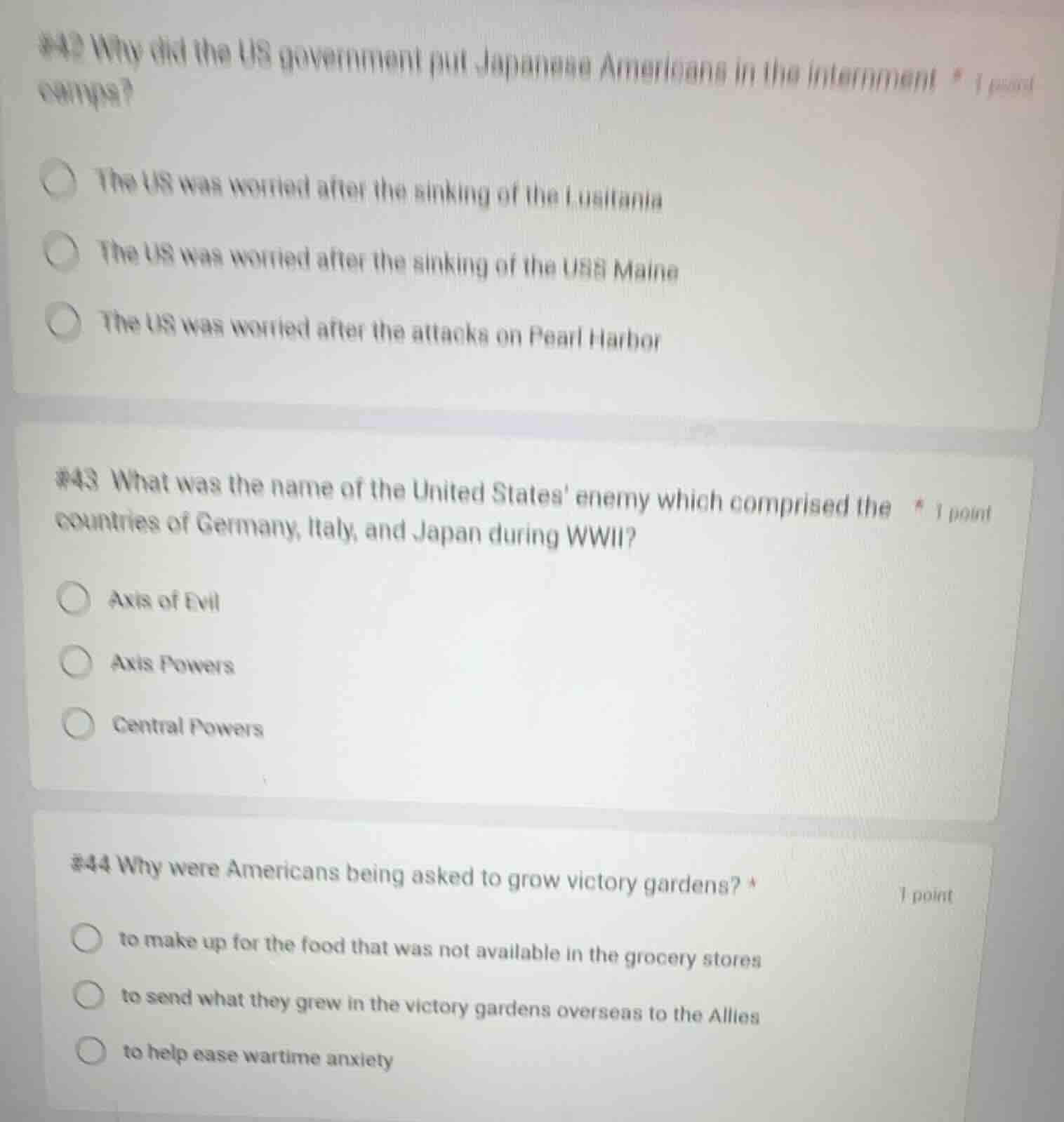 #42 why did the us government put japanese americans in the internment …