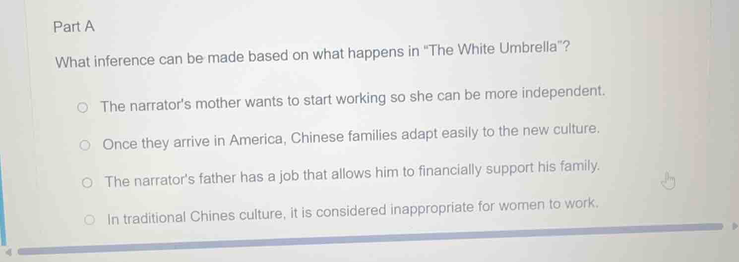 part a what inference can be made based on what happens in \the white u…