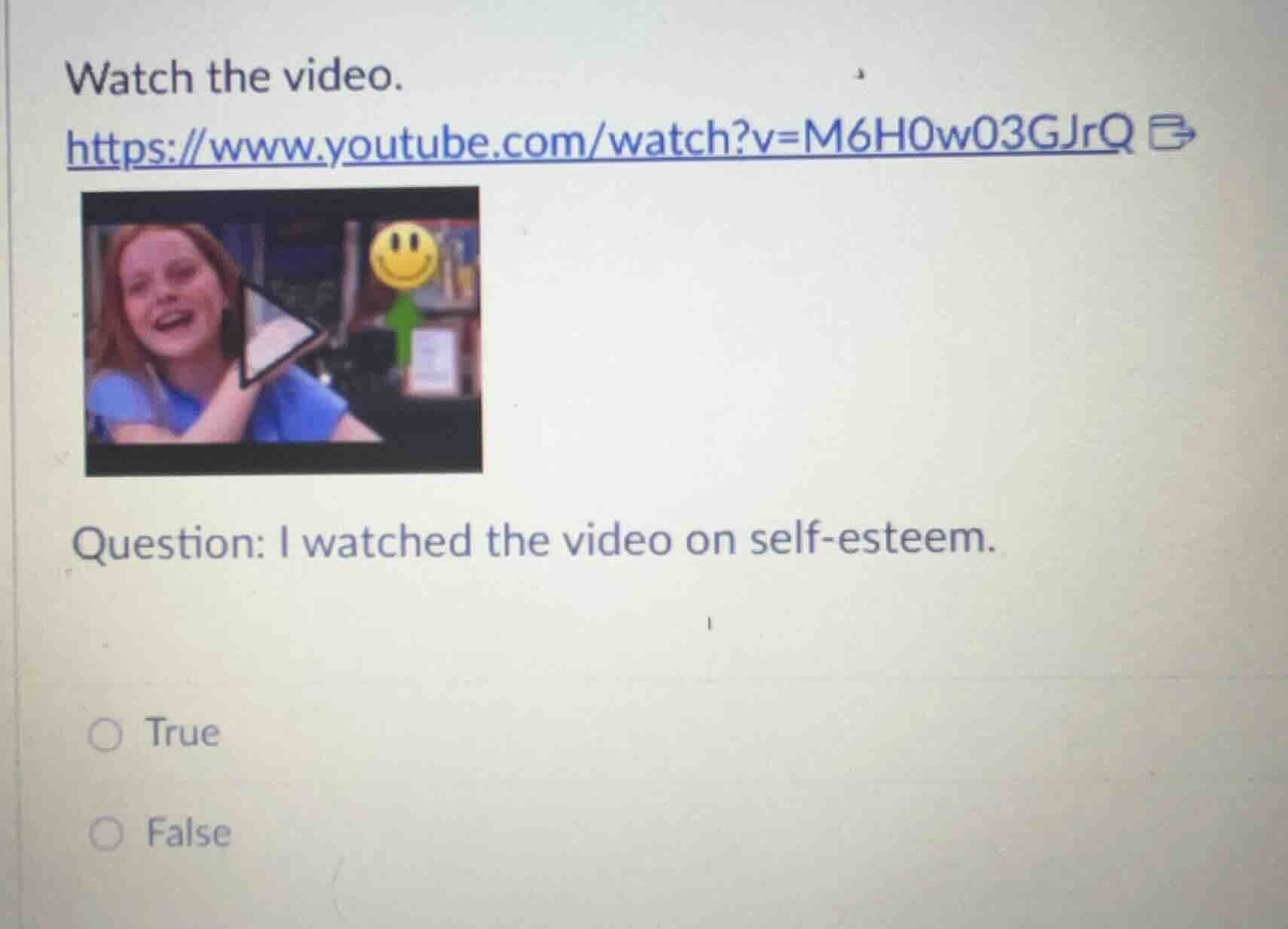 watch the video. https://www.youtube.com/watch?v=m6h0w03gjrq question: …