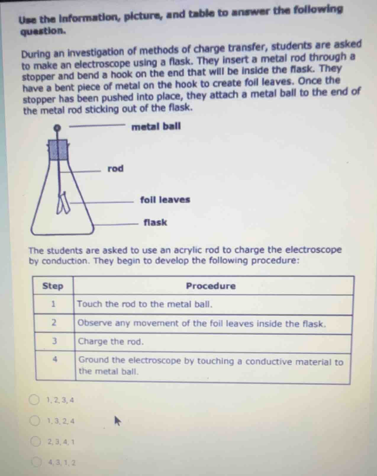 use the information, picture, and table to answer the following questio…