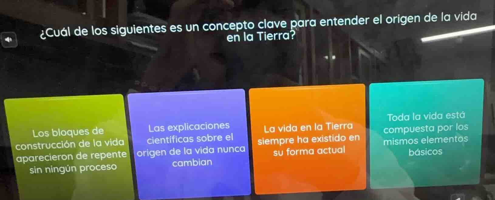 ¿cuál de los siguientes es un concepto clave para entender el origen de…