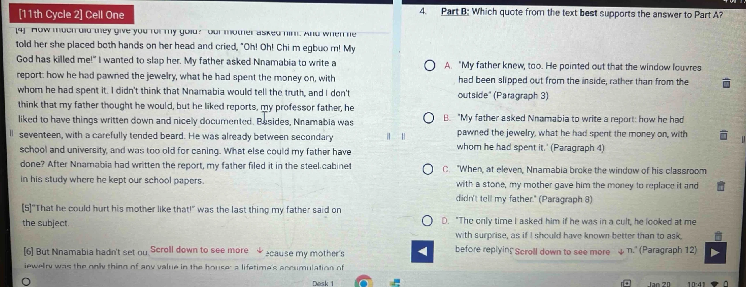 11th cycle 2 cell one 4 how much did they give you for my gold? our mot…