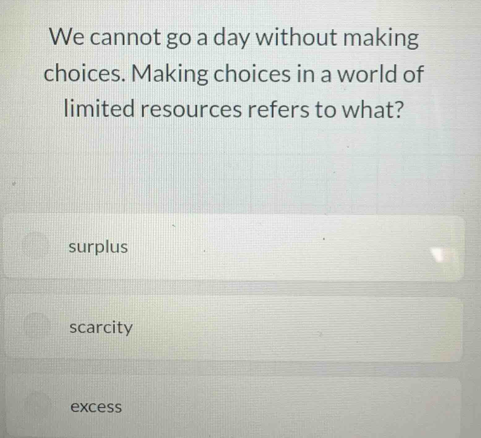 we cannot go a day without making choices. making choices in a world of…