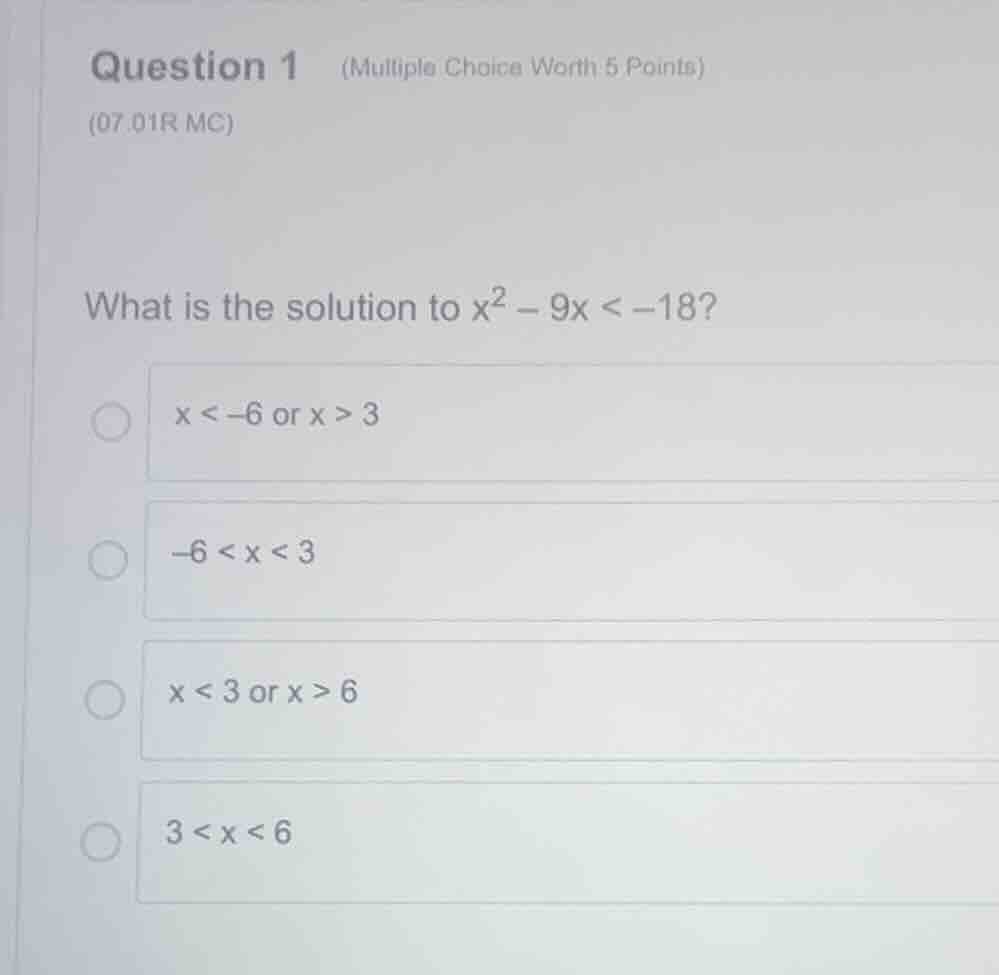 question 1 (multiple choice worth 5 points) (07.01r mc) what is the sol…