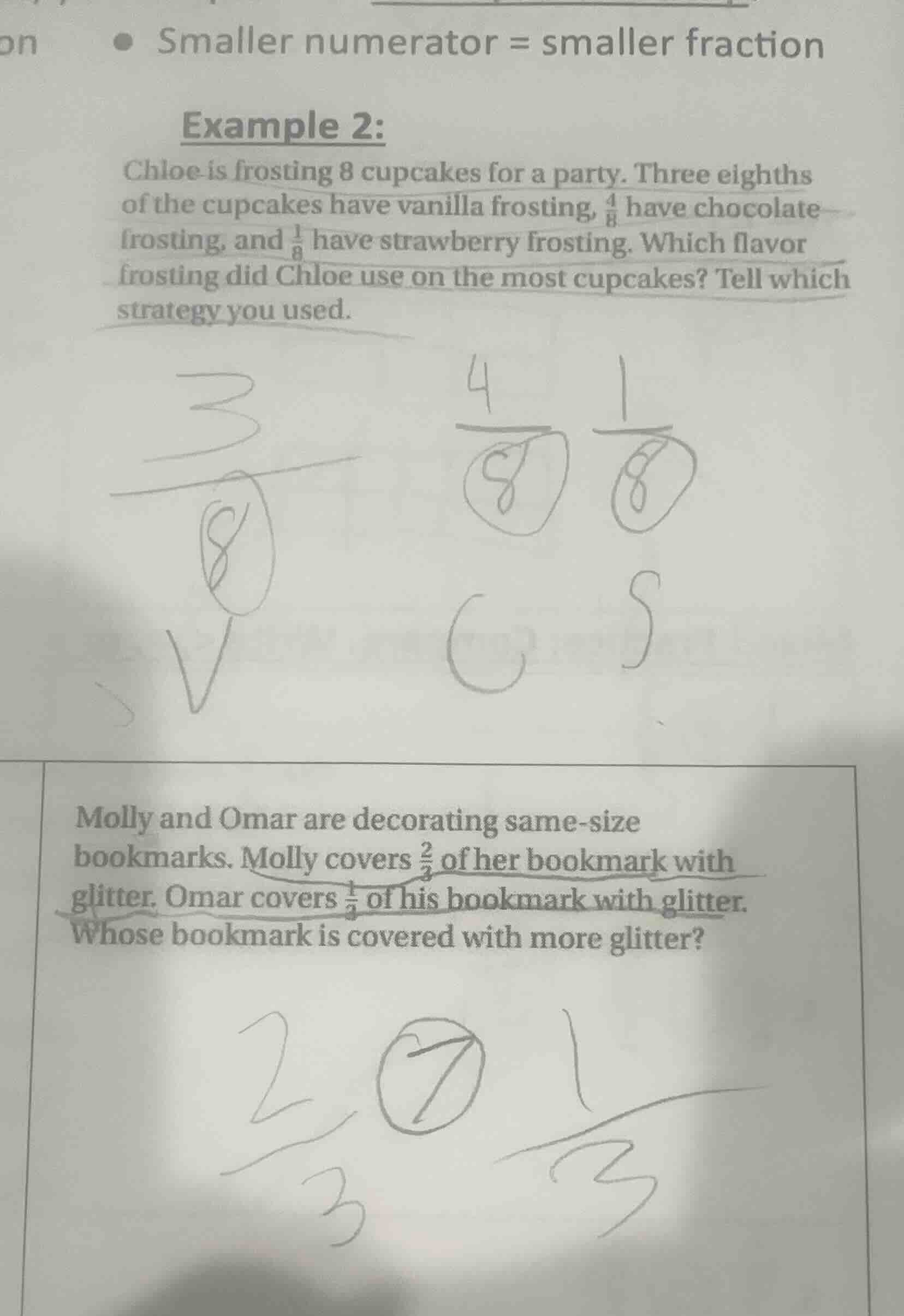 molly and omar are decorating same - size bookmarks. molly covers \\(\\…