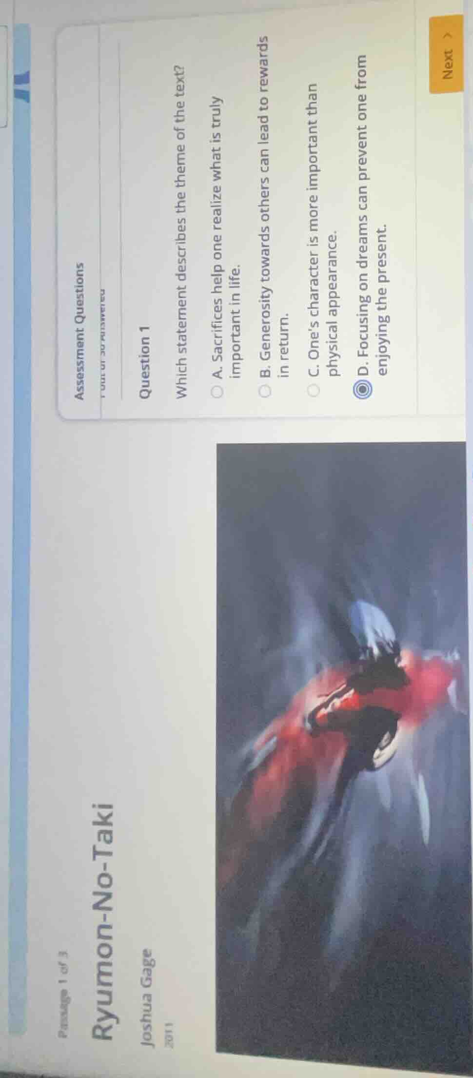 assessment questions turn or misswen question 1 which statement describ…
