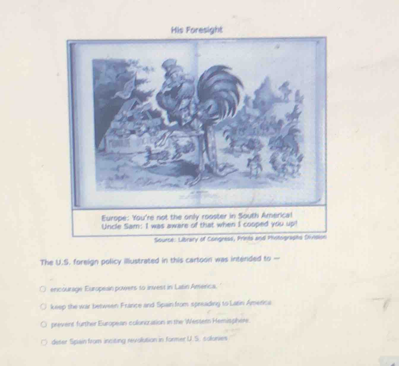 his foresight europe: youre not the only rooster in south america! uncl…