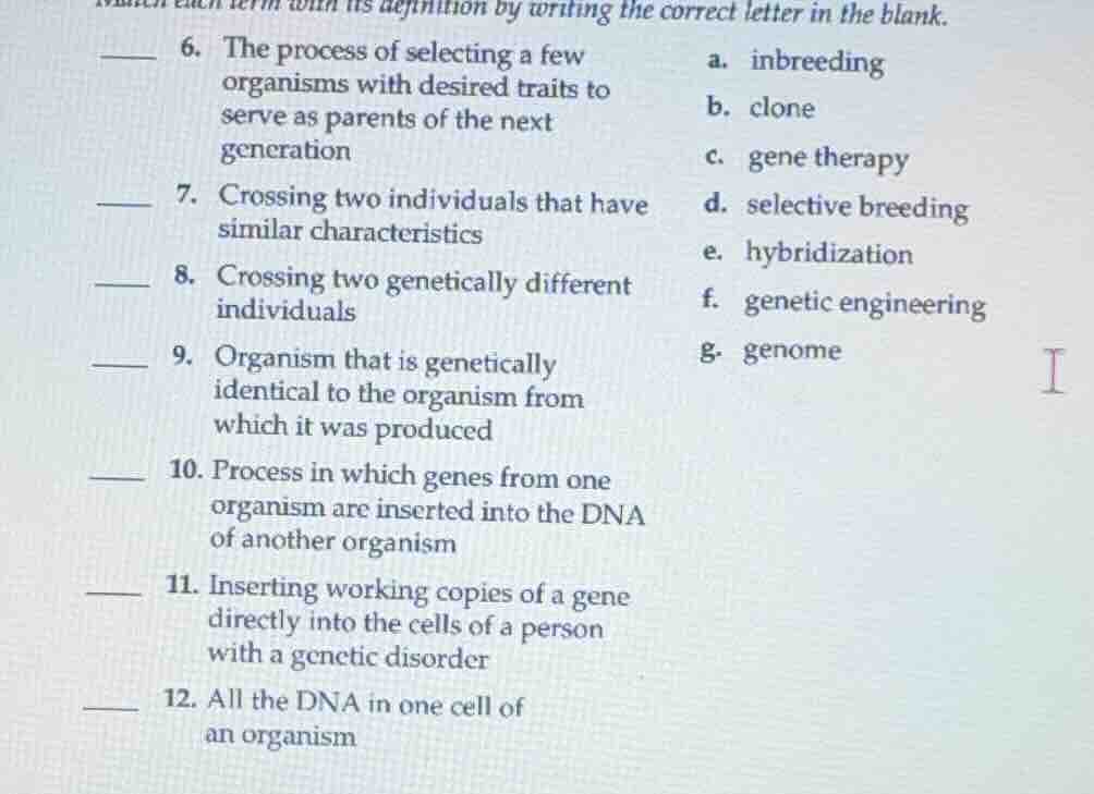 match each term with its definition by writing the correct letter in th…