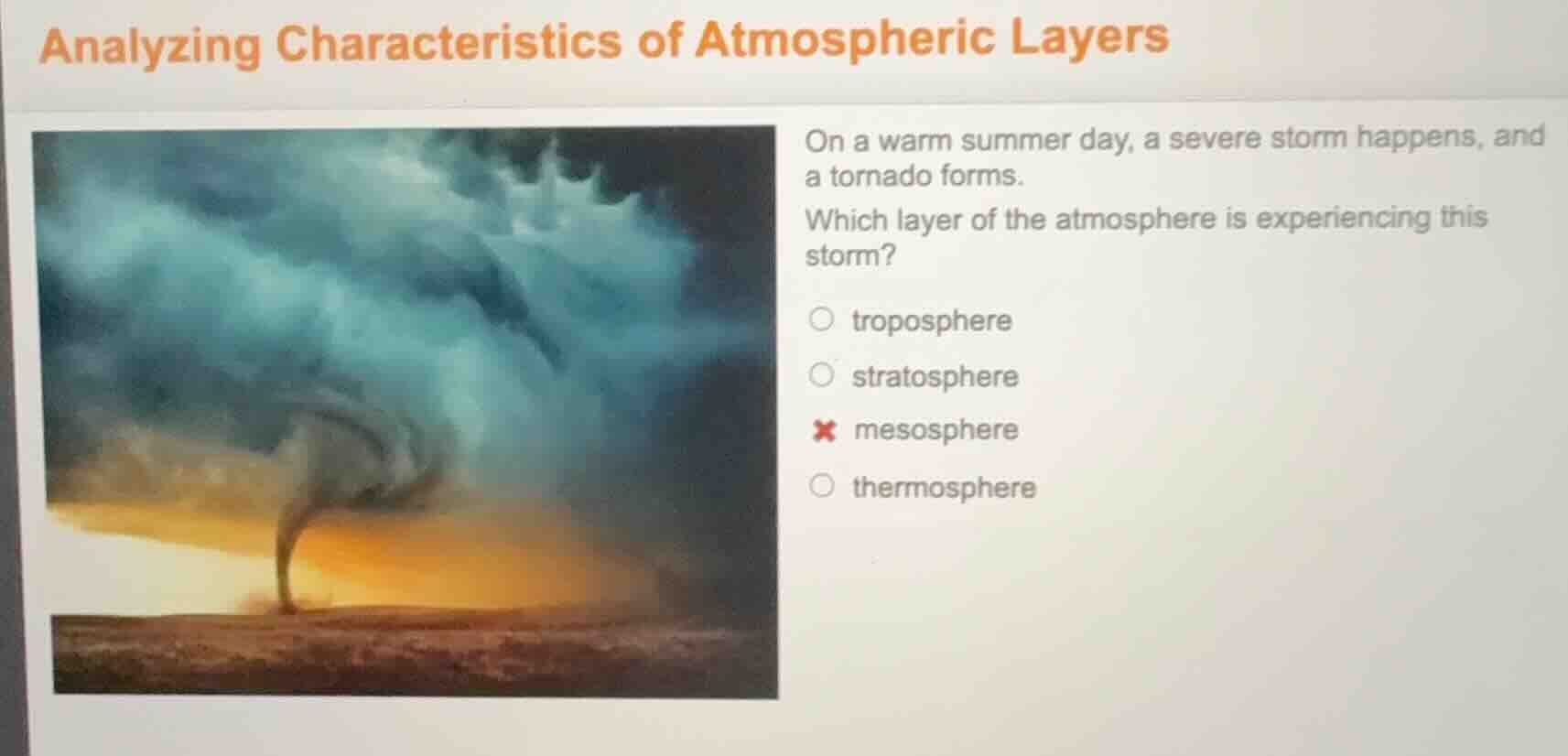 analyzing characteristics of atmospheric layers on a warm summer day, a…