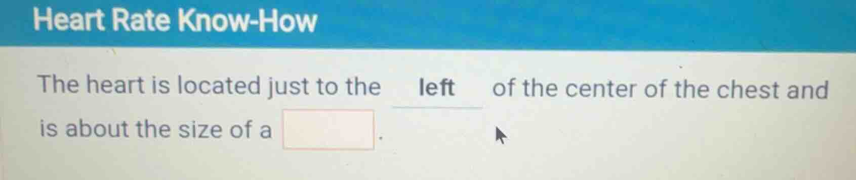 heart rate know - how the heart is located just to the left of the cent…