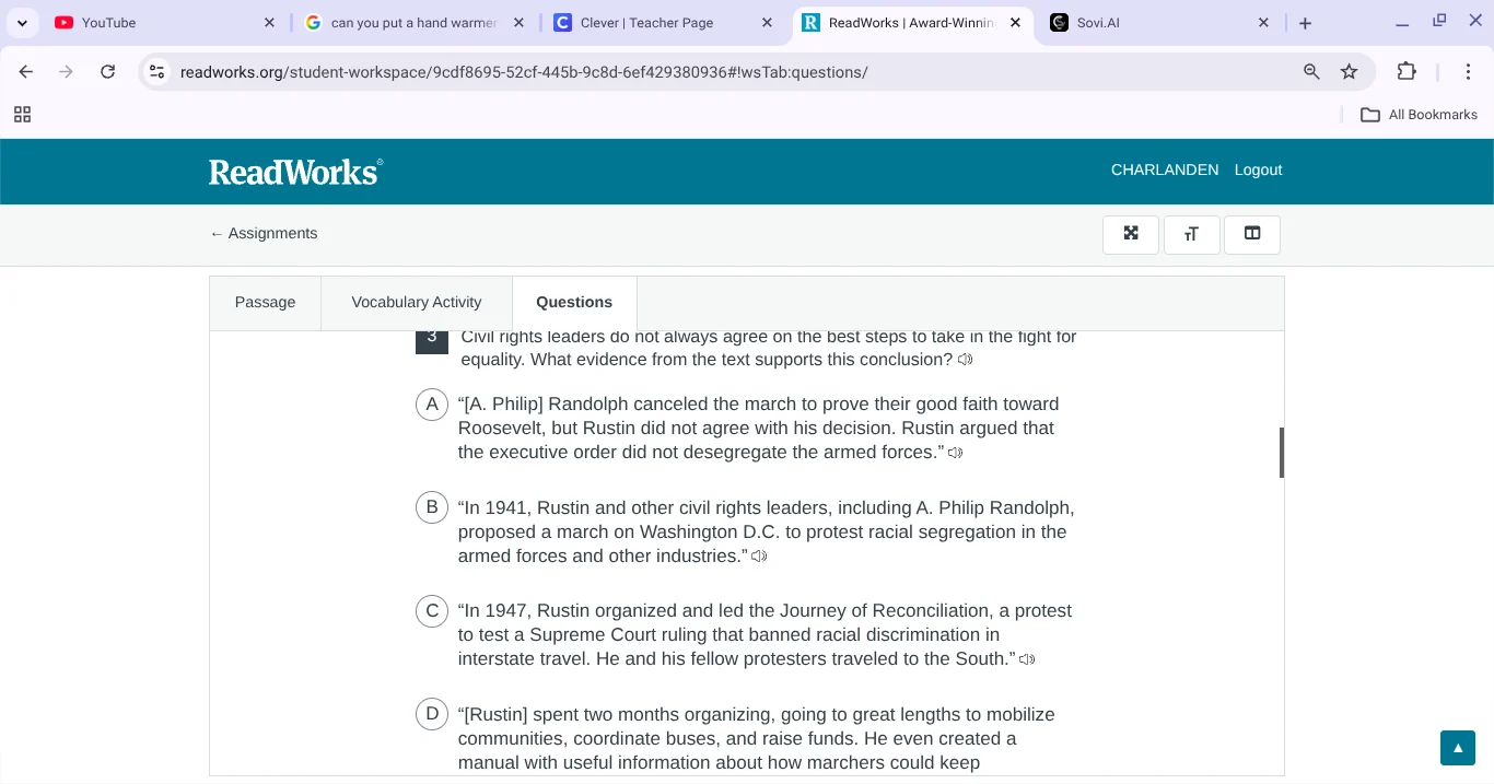3 civil rights leaders do not always agree on the best steps to take in…