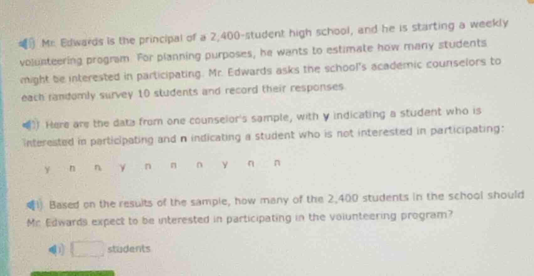 mr. edwards is the principal of a 2,400 - student high school, and he i…