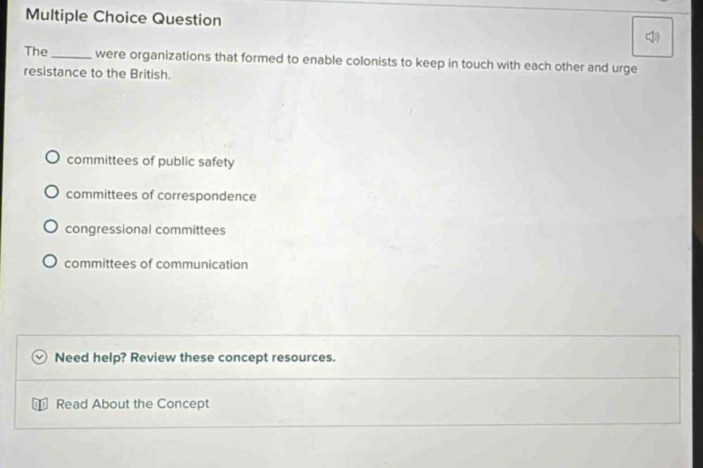 multiple choice question the ______ were organizations that formed to e…