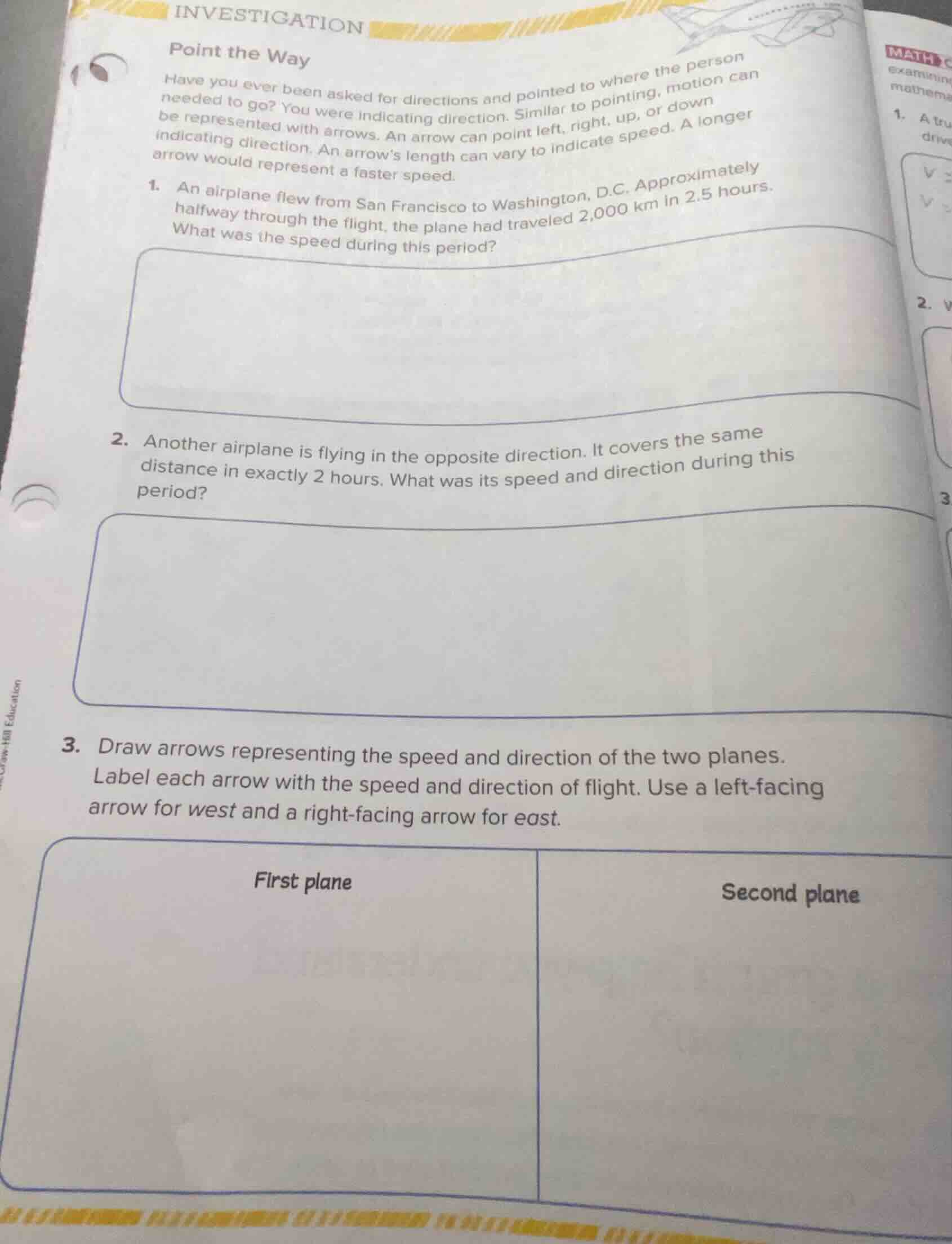 investigation point the way have you ever been asked for directions and…