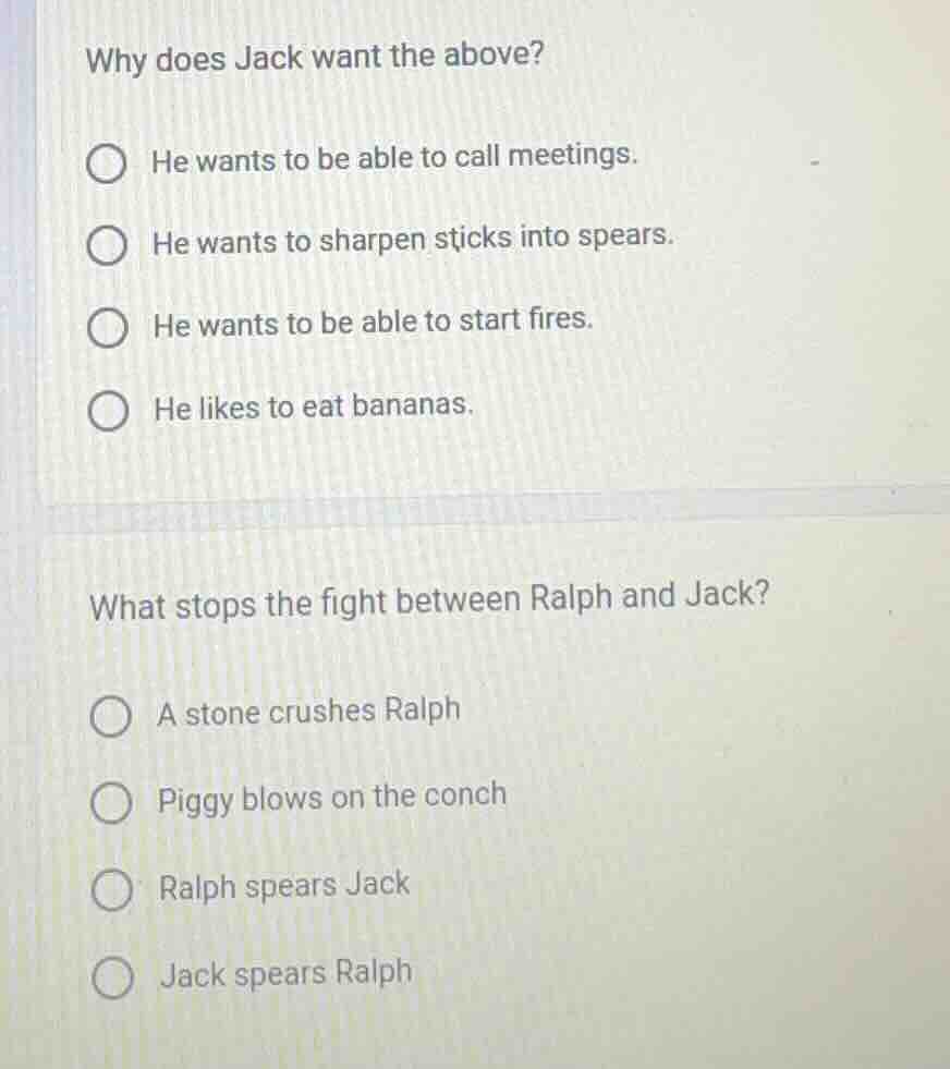 why does jack want the above? he wants to be able to call meetings. he …