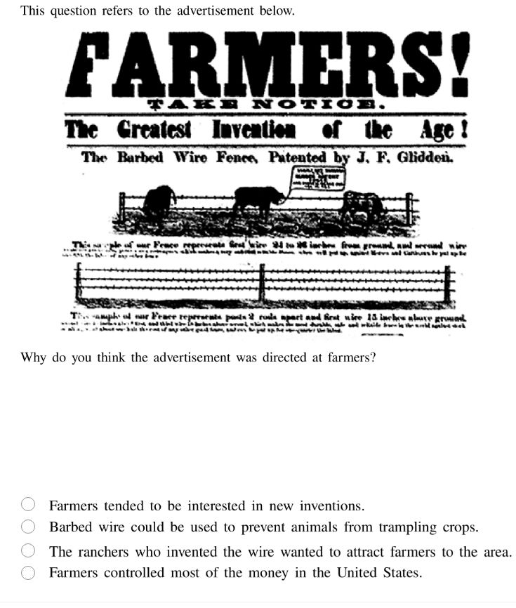 this question refers to the advertisement below. why do you think the a…