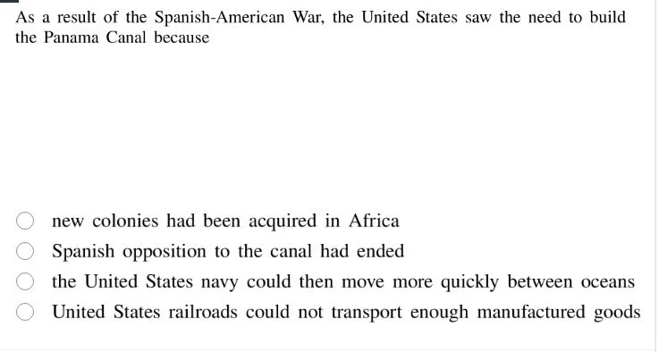 as a result of the spanish - american war, the united states saw the ne…