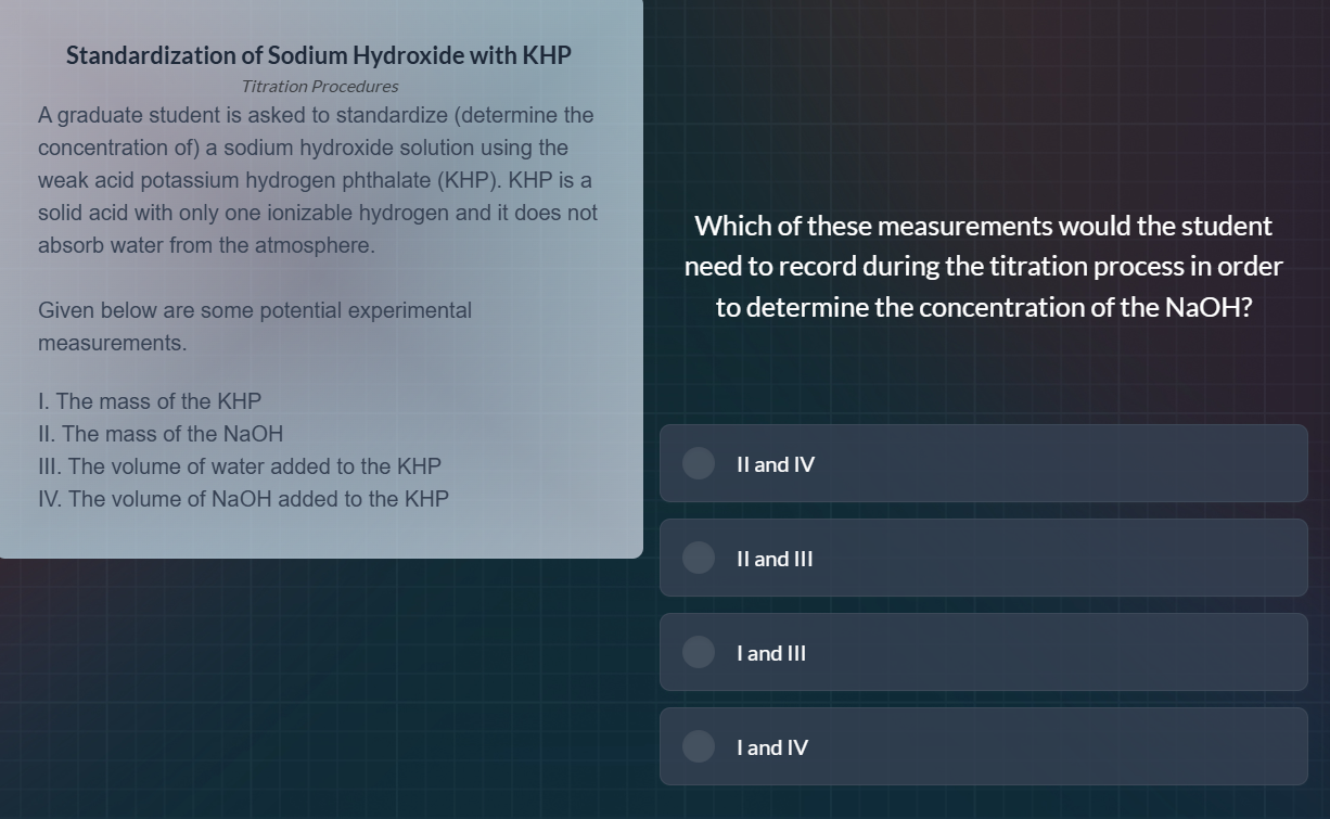 standardization of sodium hydroxide with khp titration procedures a gra…