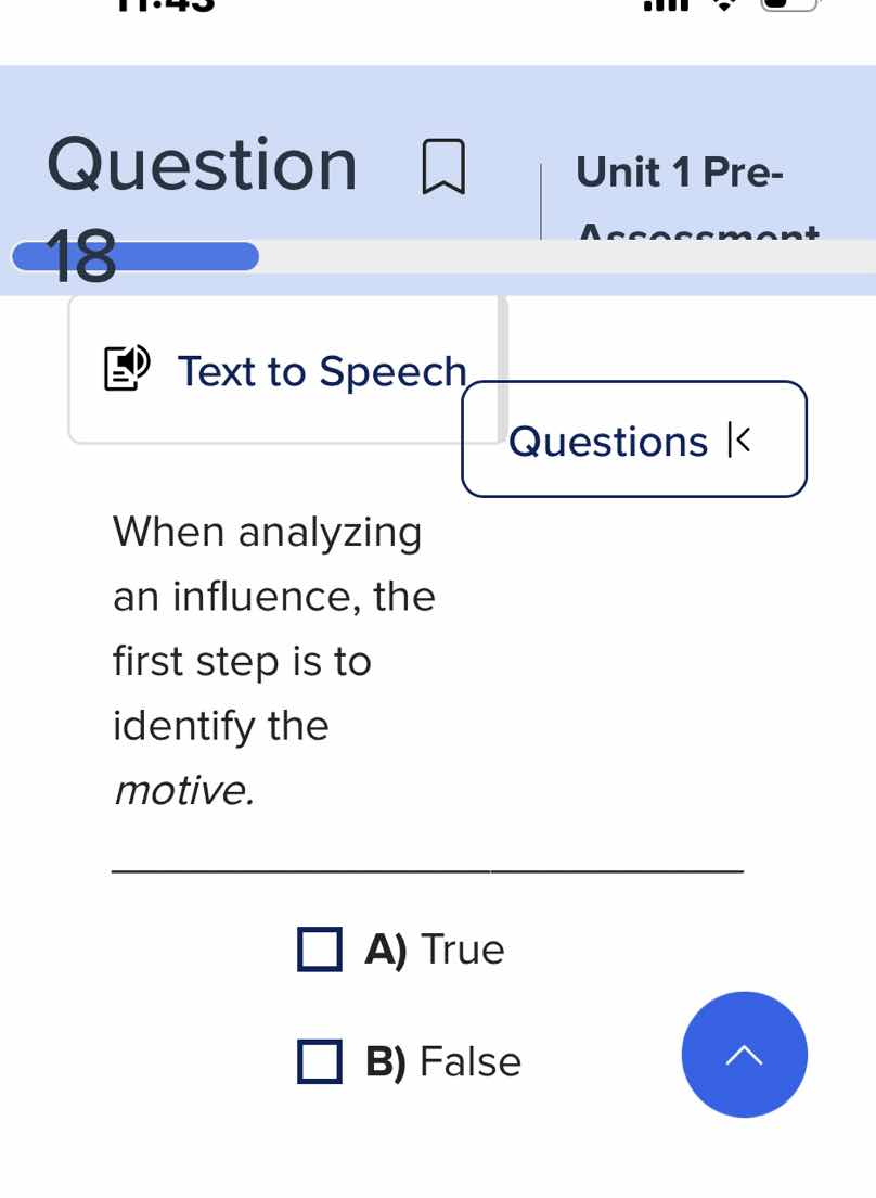when analyzing an influence, the first step is to identify the motive. …