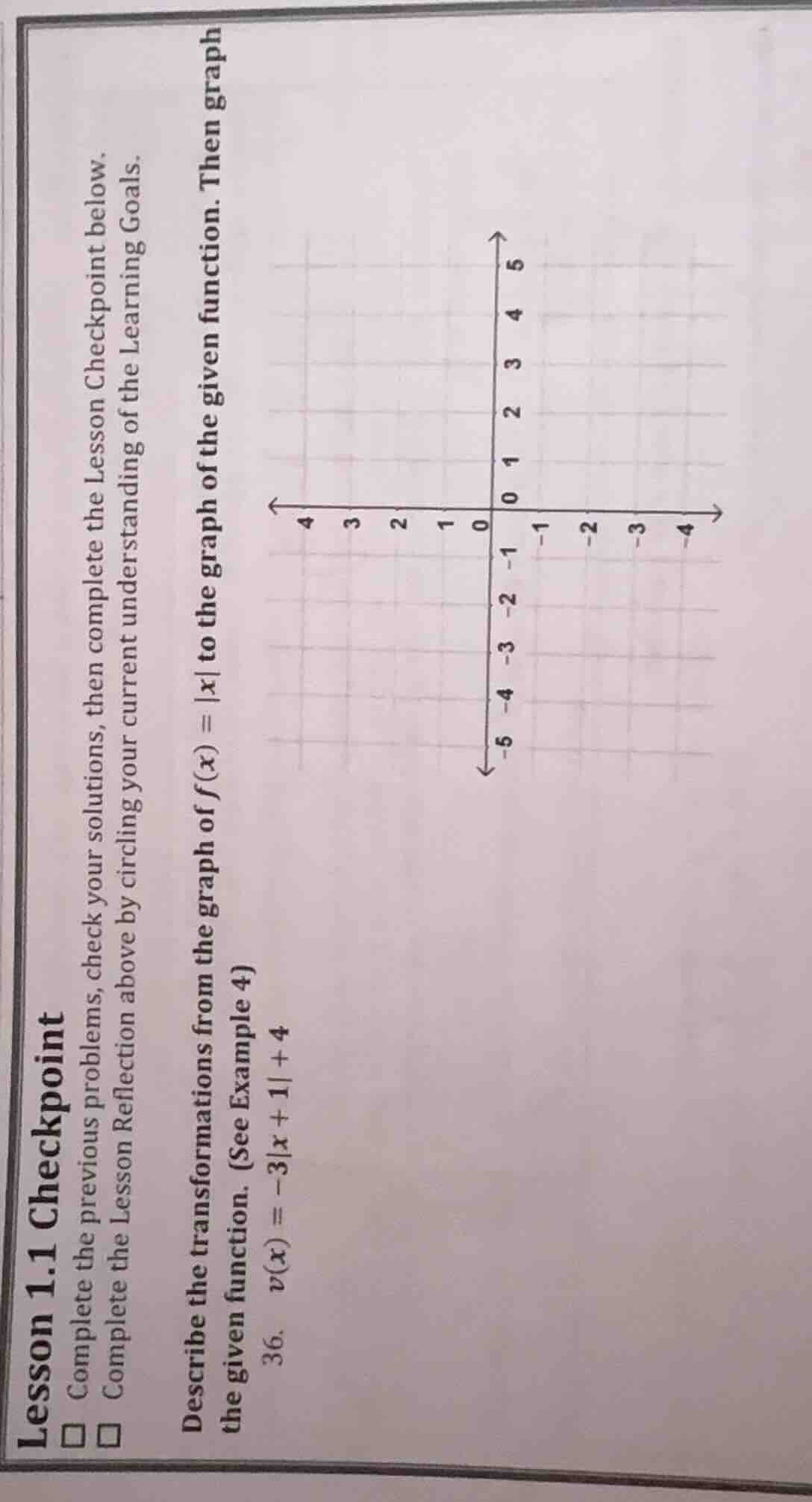 lesson 1.1 checkpoint complete the previous problems, check your soluti…