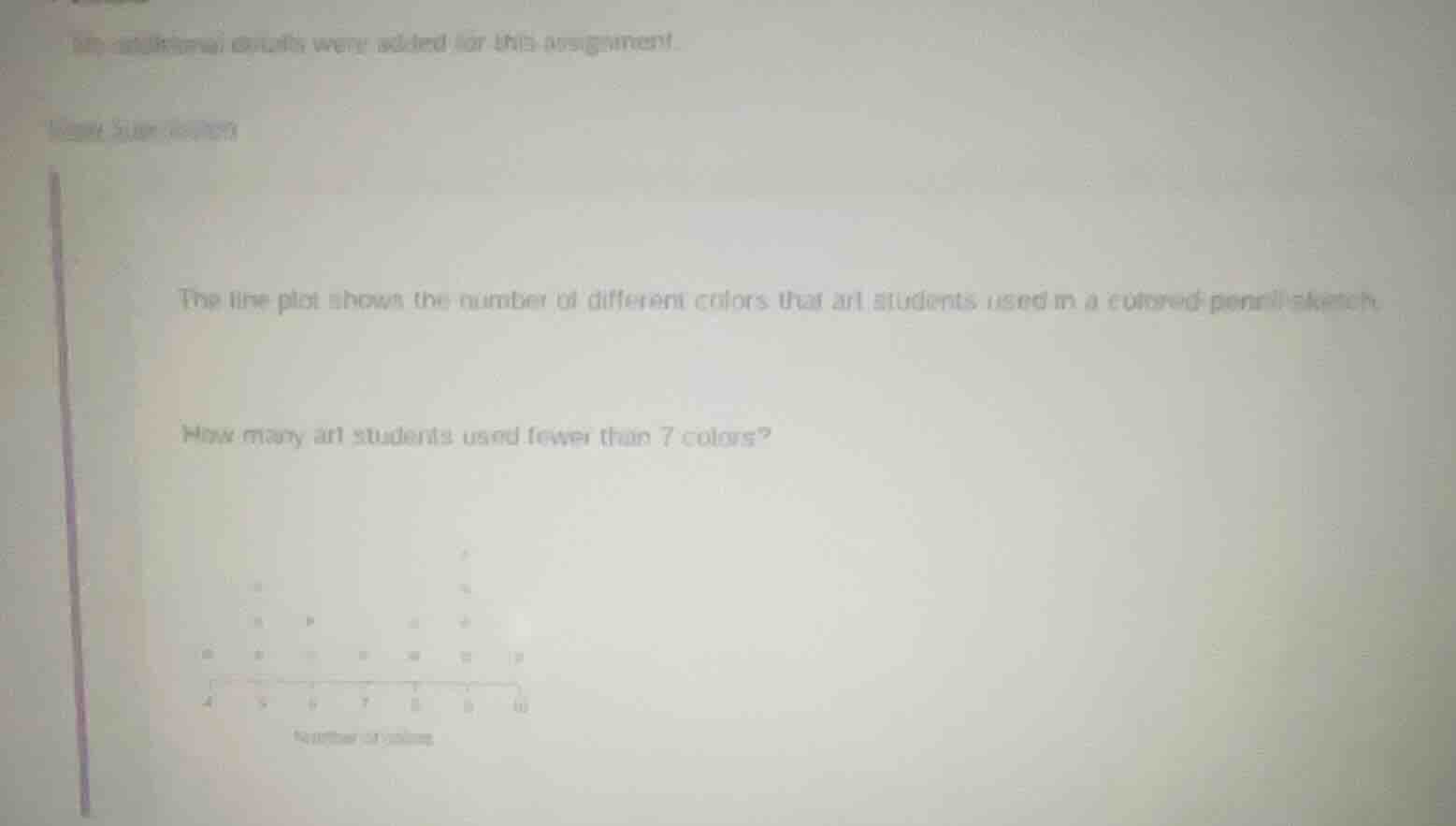 no additional details were added for this assignment. show your work th…