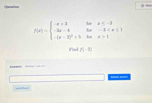 question $f(x)=\\begin{cases}-x + 3&\\text{for }x\\leq - 3\\\\-3x - 4&\…