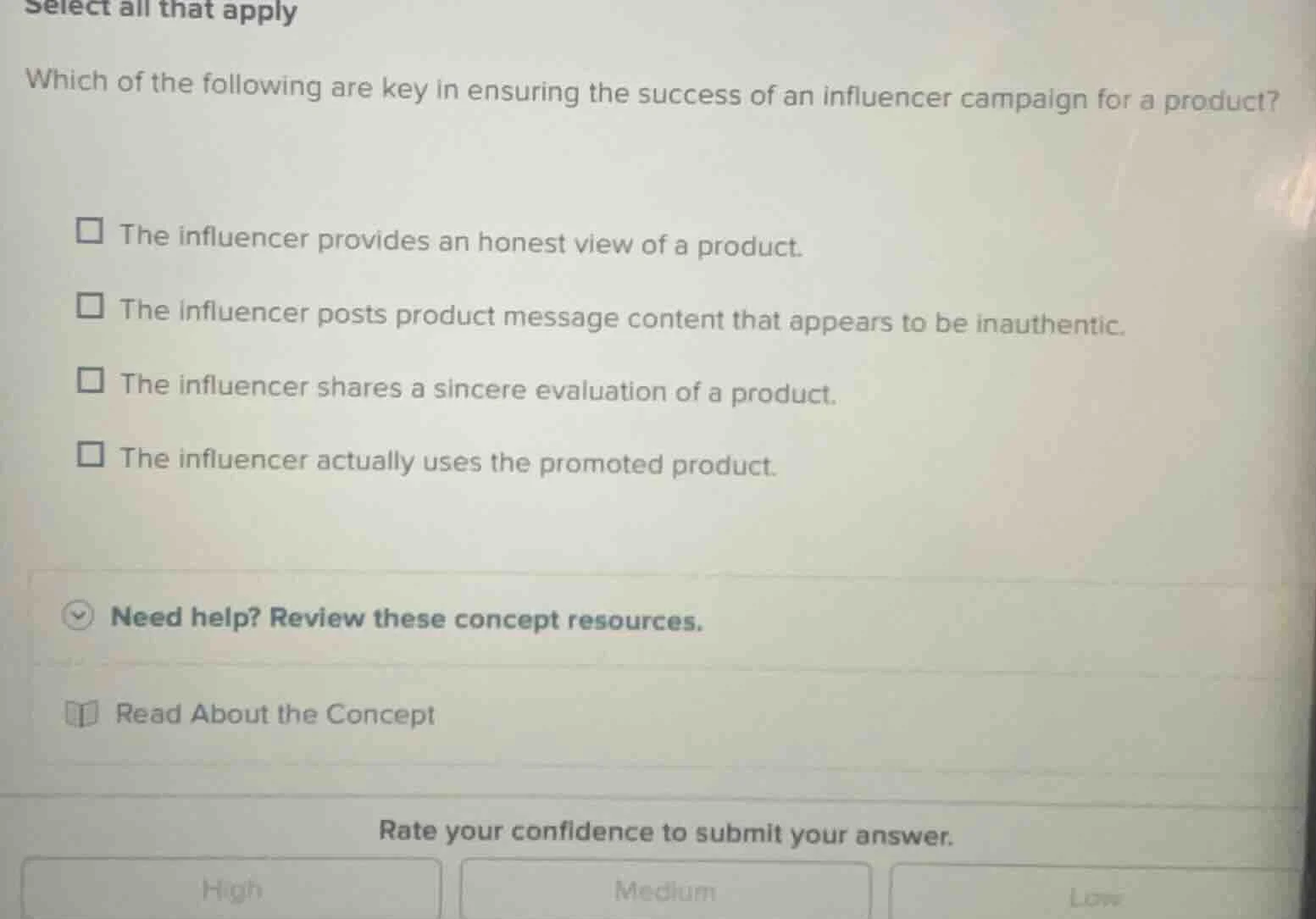 select all that apply which of the following are key in ensuring the su…